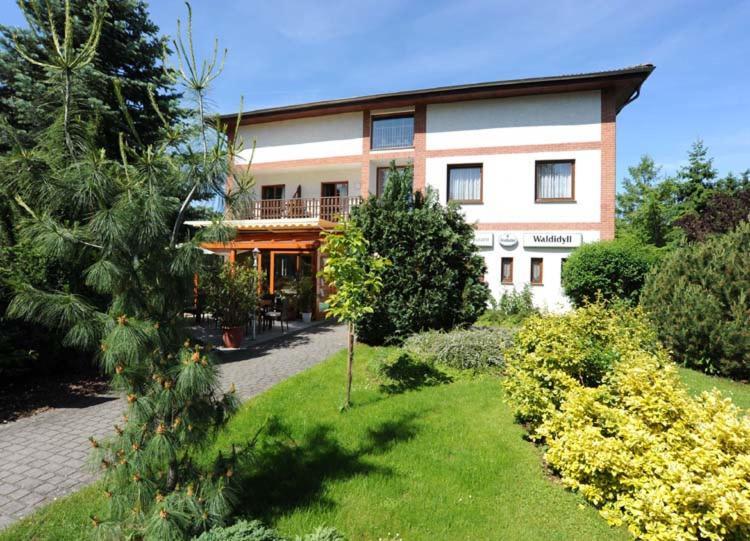Hotel Waldidyll Eggesin Buitenkant foto